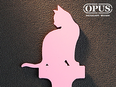 OPUS 東齊金工 GIRL 歐式鐵藝 壁飾掛勾 貓咪掛勾 字母掛勾