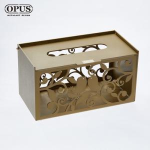 金屬工藝 香榭鳥築面紙盒 抽取式面紙套 收納盒 TI-bd04 OPUS 東齊金工