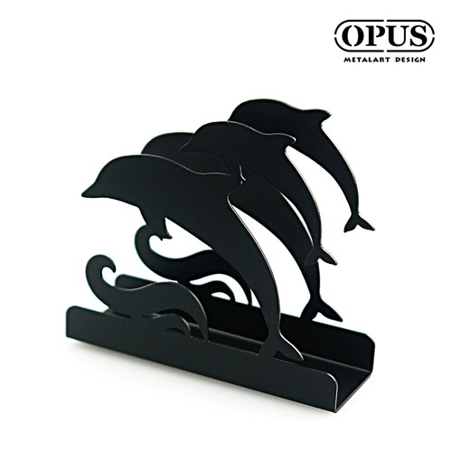 OPUS東齊金工 歐式鐵藝 海豚信件架 收納架 展示架 文具擺飾 禮品 LE-de08