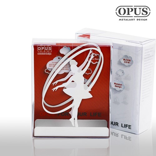 OPUS東齊金工 歐式鐵藝 芭蕾信件架 收納架 展示架 文具擺飾 禮品 LE-ba10